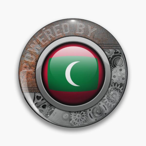 Item preview, Maldives Steampunk Engine Powered By Maldivian National Pride designed and sold by onicon.