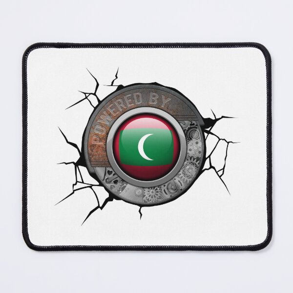 Item preview, Maldives Steampunk Engine Powered By Maldivian National Pride designed and sold by onicon.