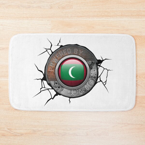 Item preview, Maldives Steampunk Engine Powered By Maldivian National Pride designed and sold by onicon.