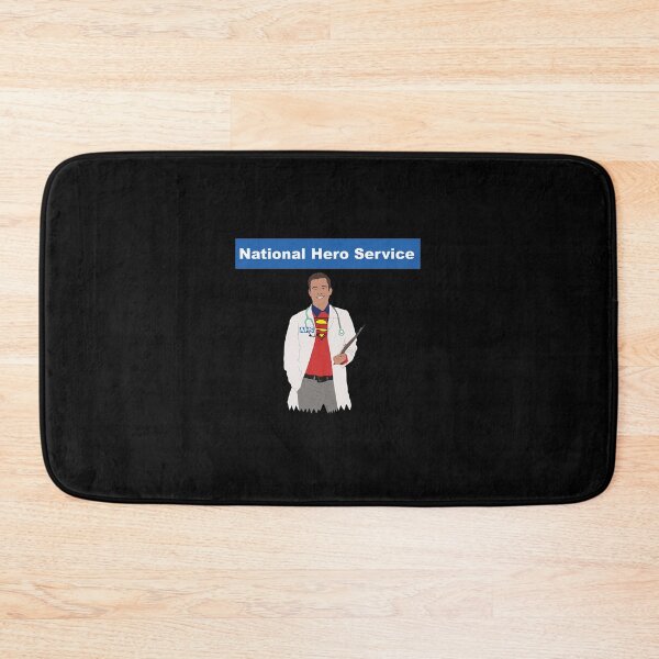 Item preview, NHS National Hero Service Doctor Super Hero  designed and sold by tranhuonggiang.