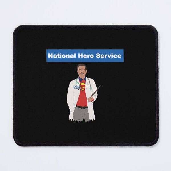 Item preview, NHS National Hero Service Doctor Super Hero designed and sold by tranhuonggiang.