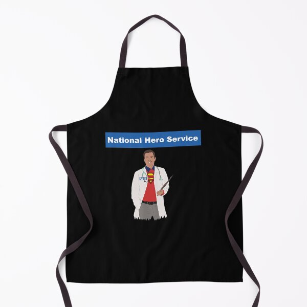 Item preview, NHS National Hero Service Doctor Super Hero  designed and sold by tranhuonggiang.