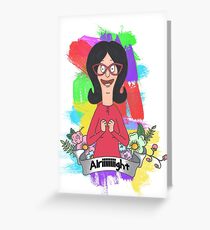 Linda Belcher Greeting Card