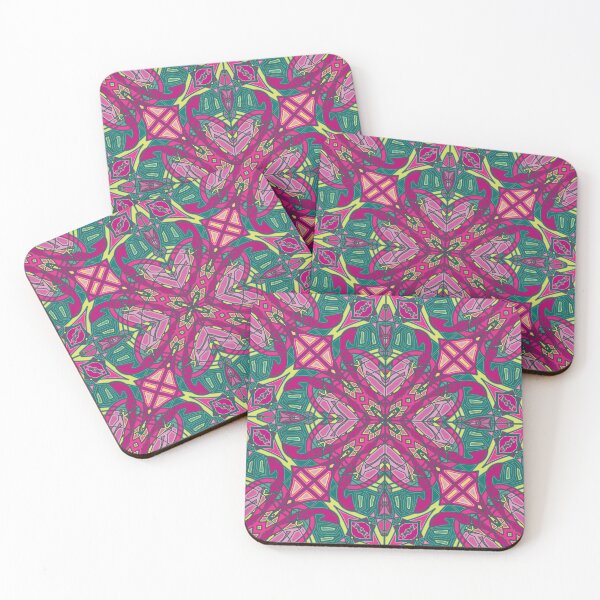 Item preview, GeoGlass Floral Dance - I designed and sold by ifourdezign.