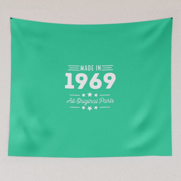 Item preview, Made In 1969 All Original Parts 47th Birthday Gift T-Shirt designed and sold by AlwaysAwesome.