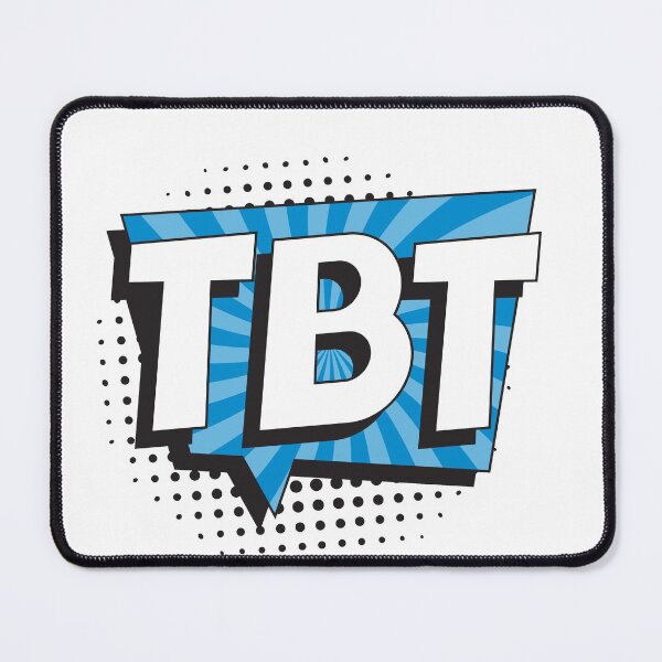 Item preview, Abbreviation TBT (throwback thursday) in retro comic speech bubble designed and sold by acidmit.
