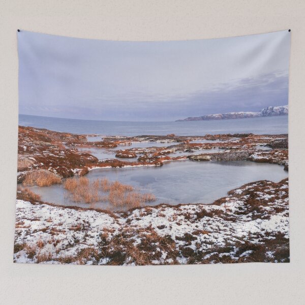 Item preview, Beautiful Mountain Landscape With Cape Shore Barents Sea designed and sold by JTS STORE.