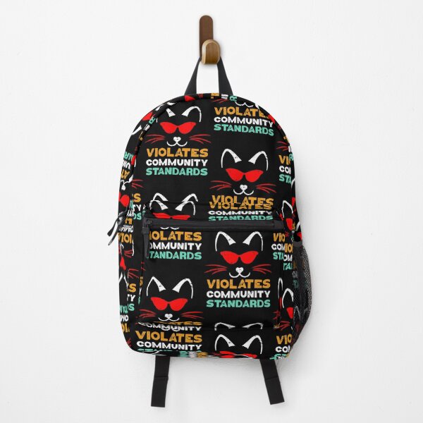 Item preview, Violates Community Standards with Funny Cat Humor Warning designed and sold by duongthachth.