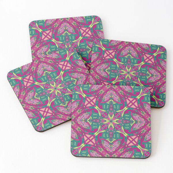 Item preview, GeoGlass Floral Dance - II designed and sold by ifourdezign.