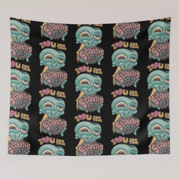Item preview, I love you for your Brains  designed and sold by donganha9812.