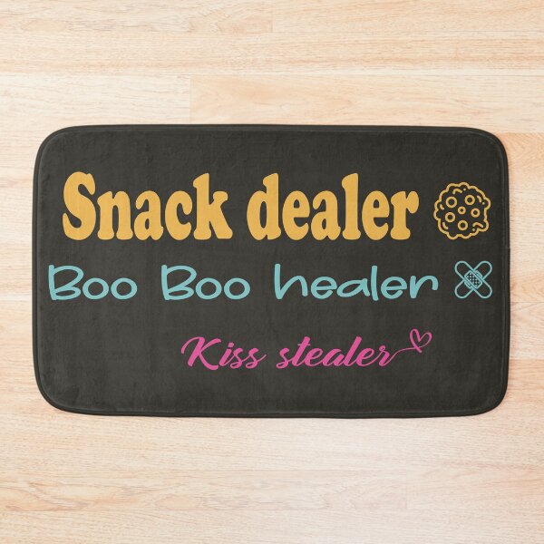 Item preview,  Snack Dealer boo boo healer kiss stealer colorful darker designed and sold by mochi-man1.