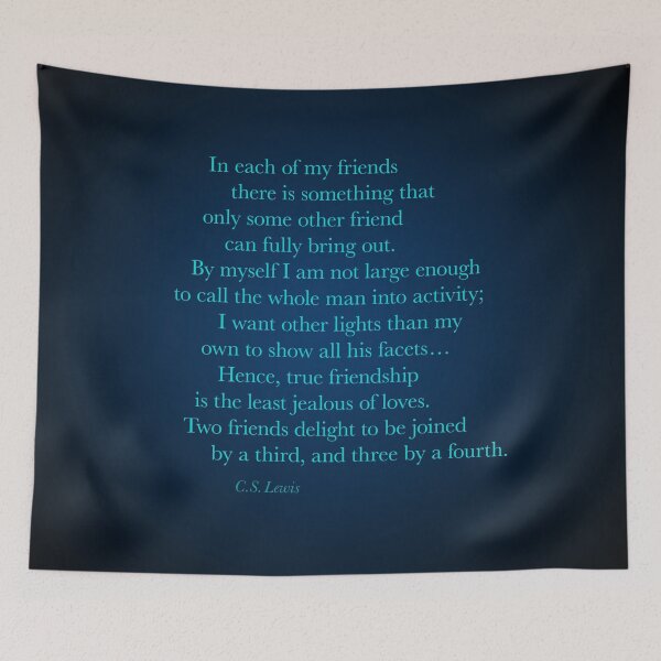 Item preview, Friendship - C.S. Lewis designed and sold by x1brett.
