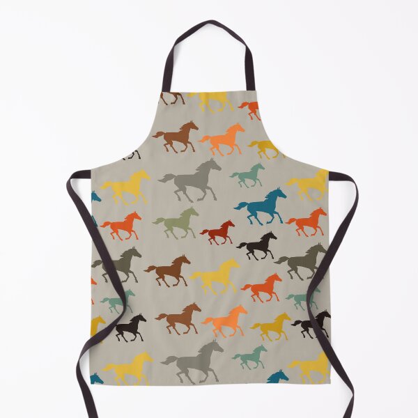 Item preview, Multicolor Horse Flat Pattern designed and sold by CheekyChicChic.