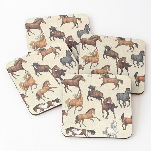 Item preview, Sunset Horse Pattern designed and sold by CheekyChicChic.
