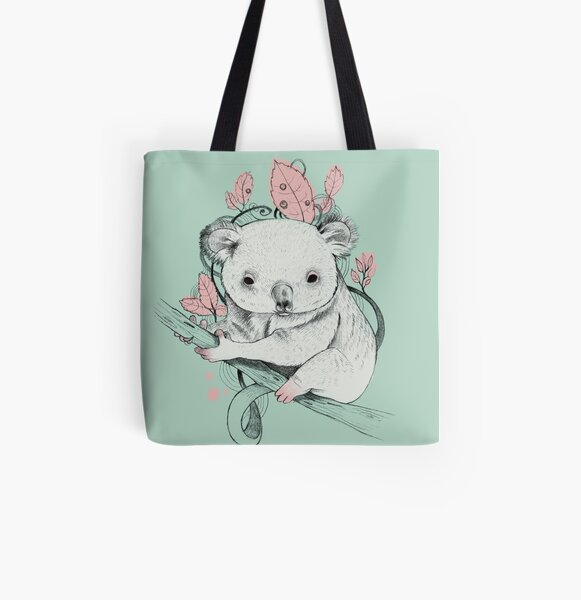 Koala! Allover-Print Tote Bag