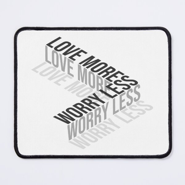 Item preview, Love More Worry Less designed and sold by classy-shop.