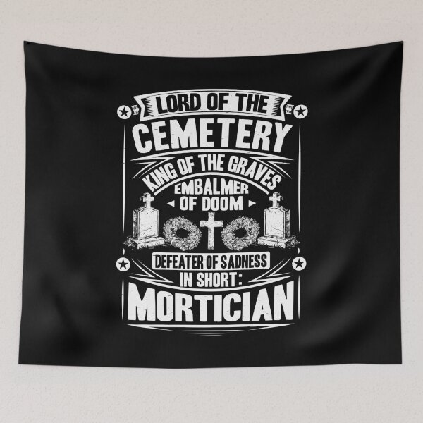Item preview, Mortician Funeral Director Mortuary Cemetery designed and sold by Krautshirts.