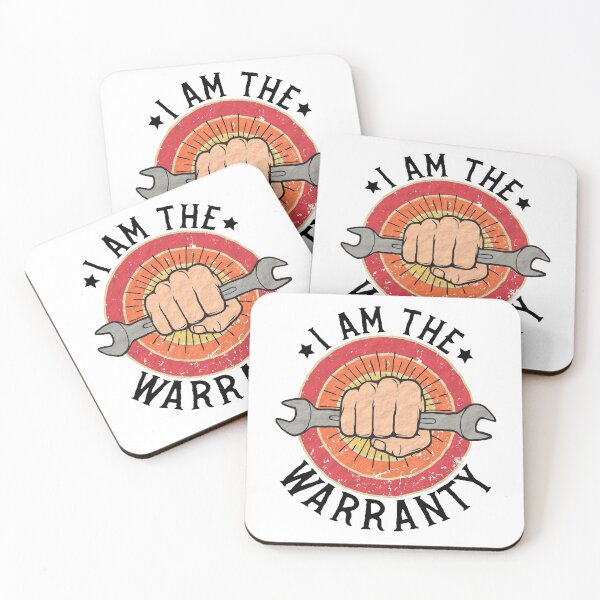Item preview, I am the Warranty - funny trucks Mechanic Gift designed and sold by Sky1I.