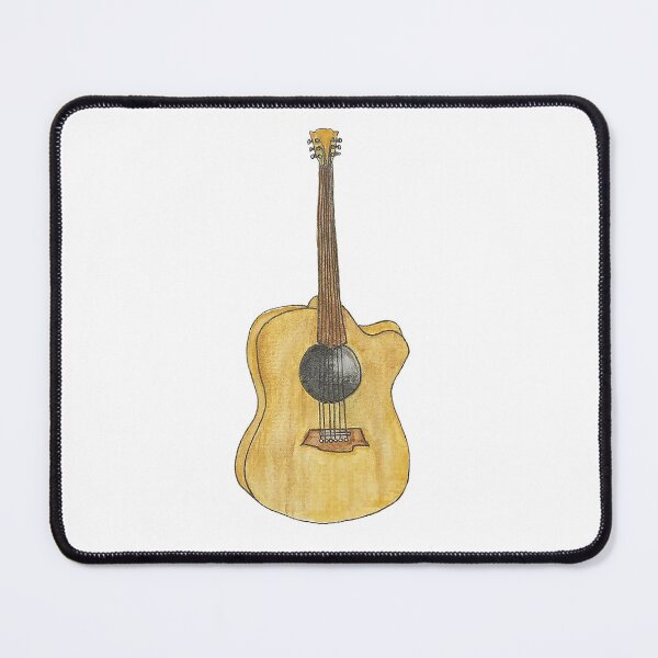 Item preview, Guitar - Watercolour designed and sold by Art by Kathleen Stuart.