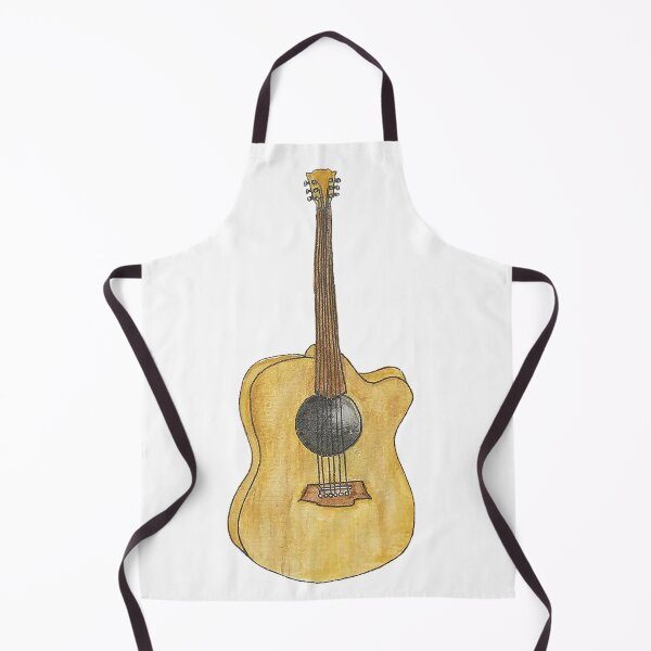 Item preview, Guitar - Watercolour designed and sold by Art by Kathleen Stuart.