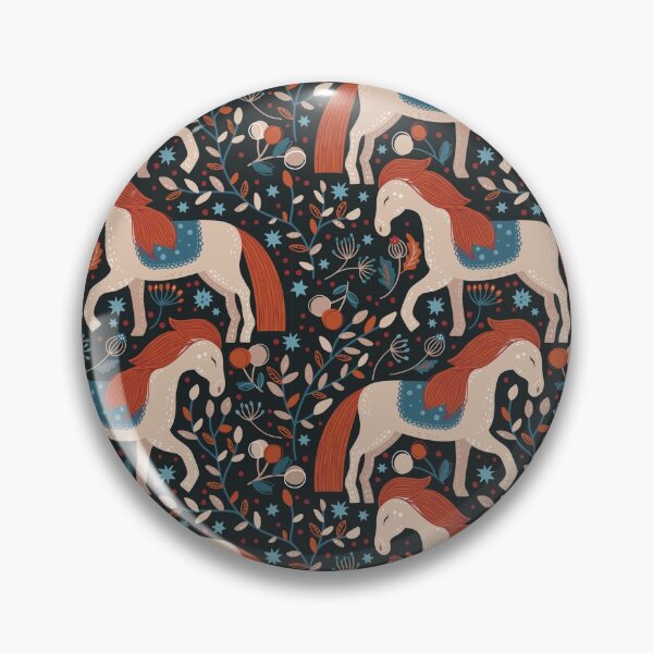 Item preview, Nordic Horse Pattern designed and sold by CheekyChicChic.