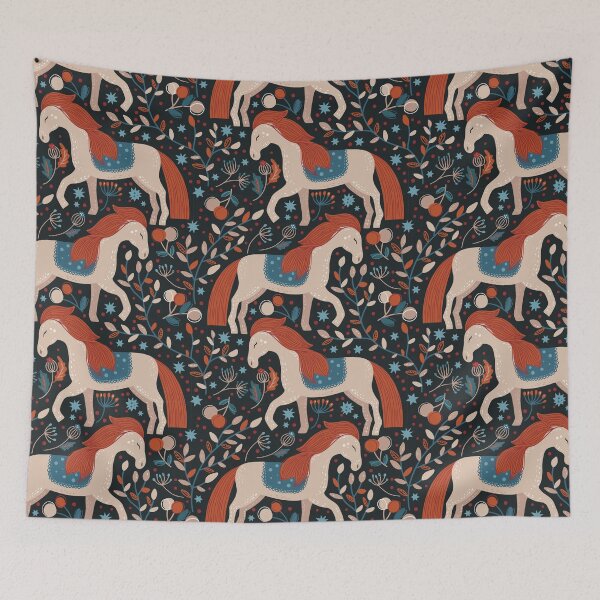 Item preview, Nordic Horse Pattern designed and sold by CheekyChicChic.