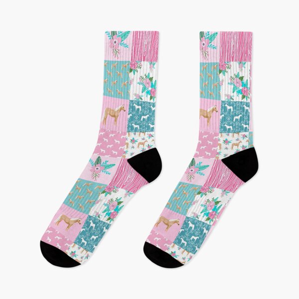 Item preview, Pink Pony Floral Horse  designed and sold by CheekyChicChic.