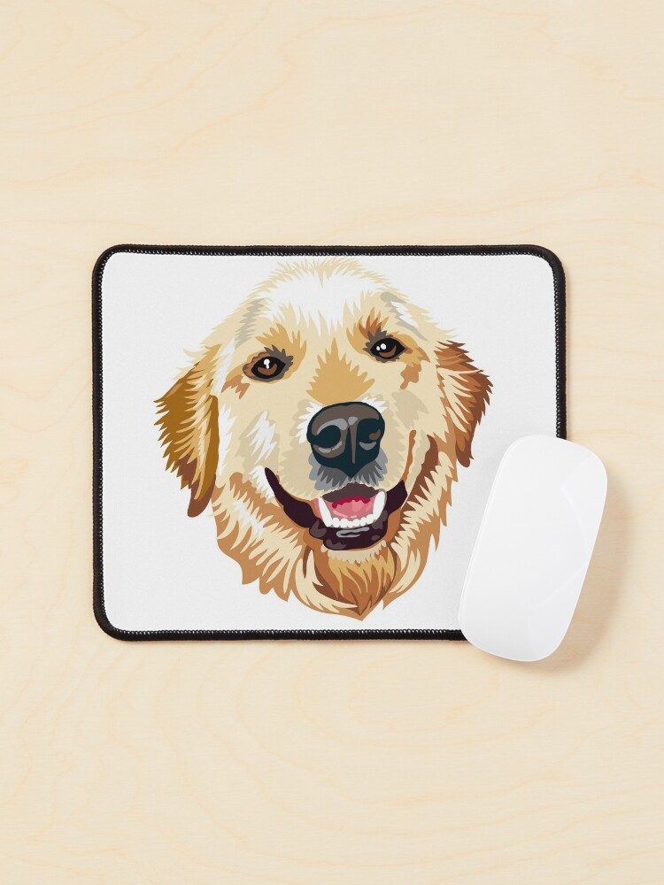 golden retriever mouse pads