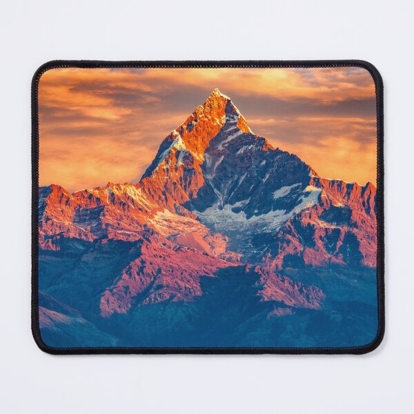 Item preview, Beautiful Cloudy Sunrise Mountains With Snow Ridge From Himalaya View Point  designed and sold by JTS STORE.