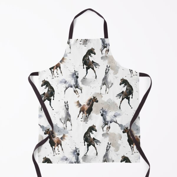 Item preview, Running Horse Watercolor Pattern designed and sold by CheekyChicChic.