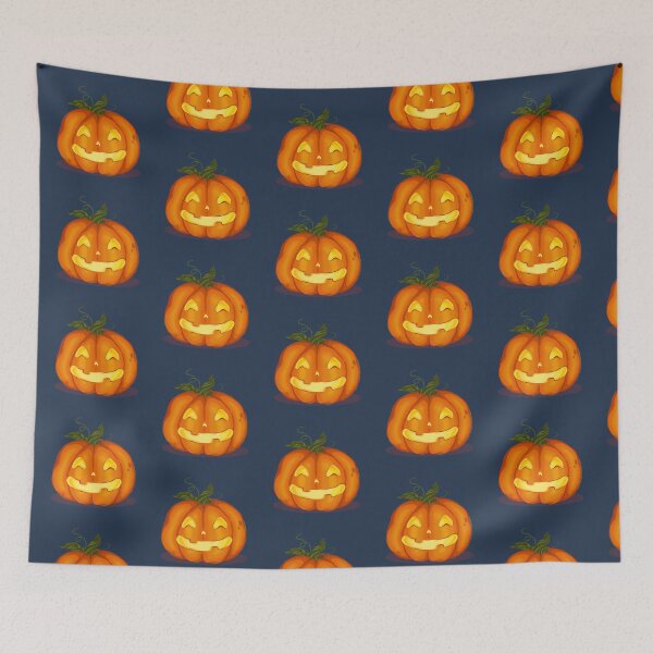 Aperçu de l'œuvre Joyeuse citrouille d'Halloween créée et vendue par MillerBB.