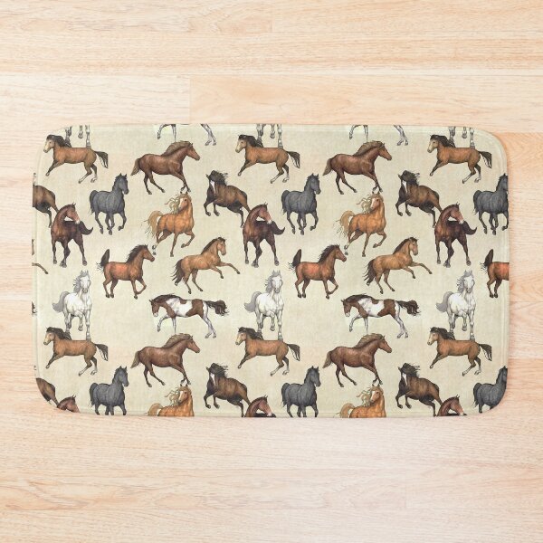 Item preview, Sunset Horse Seamless Pattern designed and sold by CheekyChicChic.