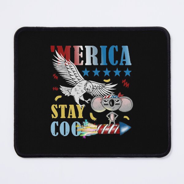 Item preview, Merica Funny Eagle and Mouse on Fireworks Stay Cool  designed and sold by duongthachth.