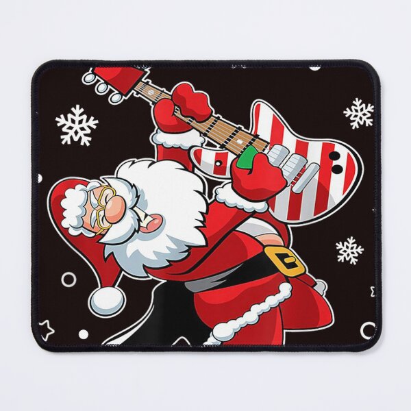 Item preview, Have a Rockin Christmas Guitarist Santa Guitar Xmas designed and sold by RoryIves.