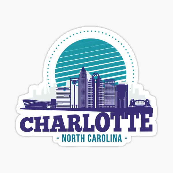 Item preview, Charlotte, North Carolina Skyline  designed and sold by tranhuonggiang.