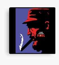 Fidel Castro Canvas Print