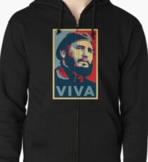 Fidel Castro Zipped Hoodie
