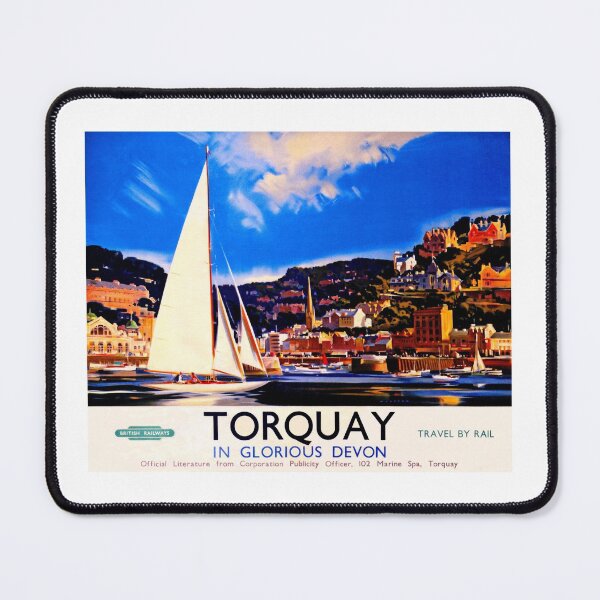Item preview, Vintage British Railways travel poster of Torquay, Devon designed and sold by Random Railways.