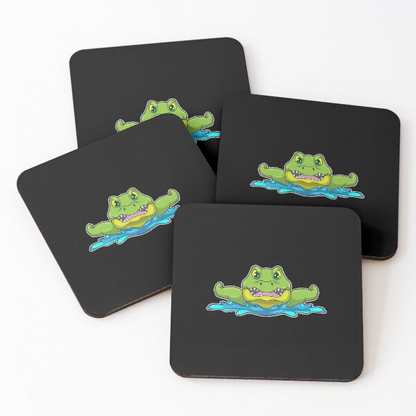 Item preview, Crocodile at Swimming in Water  designed and sold by duongthachth.