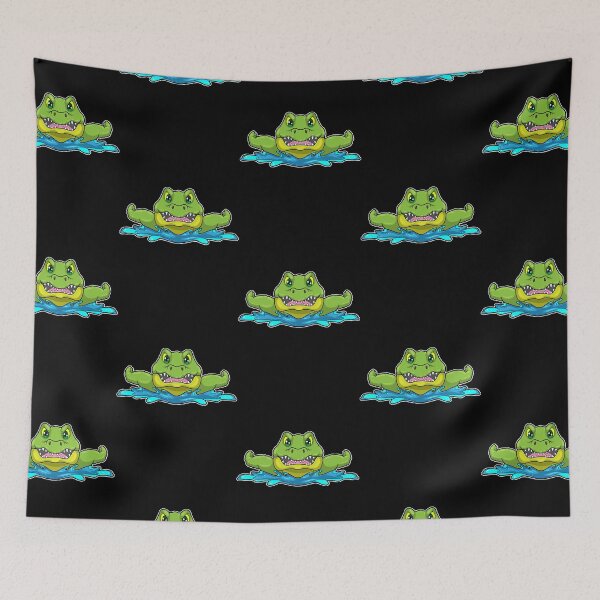Item preview, Crocodile at Swimming in Water  designed and sold by duongthachth.