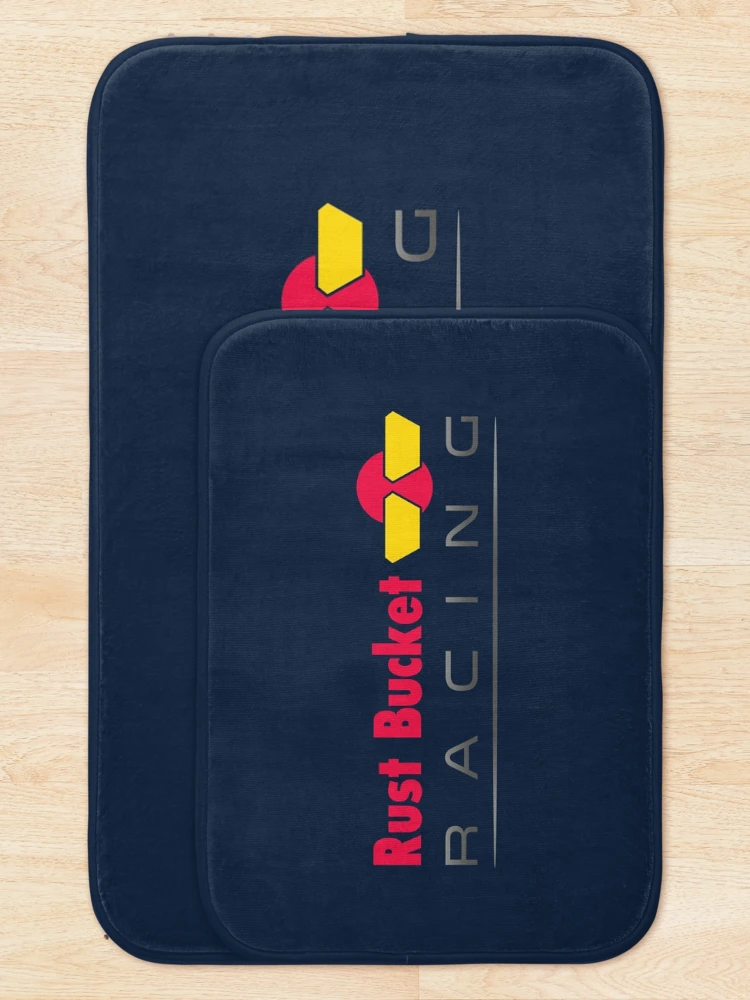 Thumbnail 5 of 6, Bath Mat, Rust Bucket Racing designed and sold by robnoble.