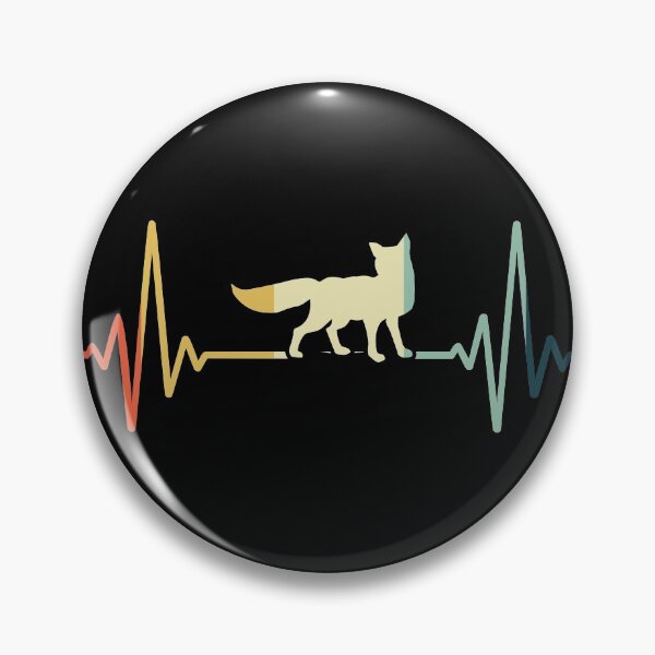 Item preview, Fox Heartbeat Vintage designed and sold by NgocLanDesign.