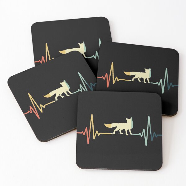 Item preview, Fox Heartbeat Vintage designed and sold by NgocLanDesign.