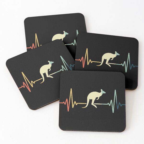 Item preview, kangaroo Heartbeat Vintage designed and sold by NgocLanDesign.