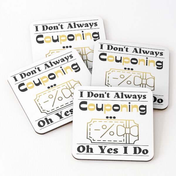 Item preview, I Don't Always Couponing...Oh Yes I Do Funny T-shirt men gift women gift designed and sold by InnovantDesigns.