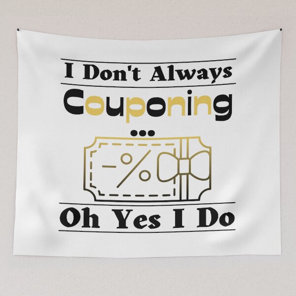 Item preview, I Don't Always Couponing...Oh Yes I Do Funny T-shirt men gift women gift designed and sold by InnovantDesigns.