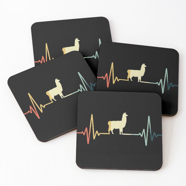 Item preview, llama Heartbeat Vintage designed and sold by NgocLanDesign.