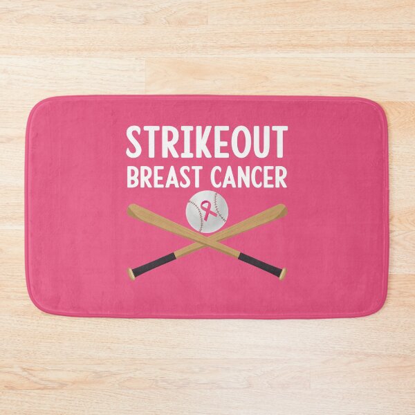 Item preview, Strike Out Breast Cancer Awareness Softball Fighters designed and sold by DEATHDESIGNER.
