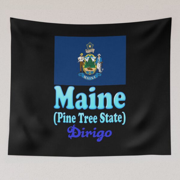 Item preview, Maine Сolor print  designed and sold by artdragongift 15.