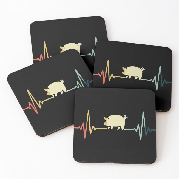 Item preview, Pig Heartbeat Vintage designed and sold by NgocLanDesign.